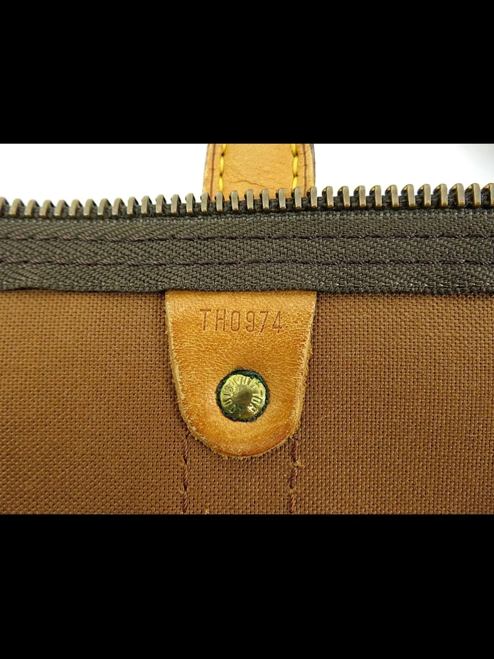 Louis Vuitton Monogram Canvas Travel Duffel in Brown and Tan